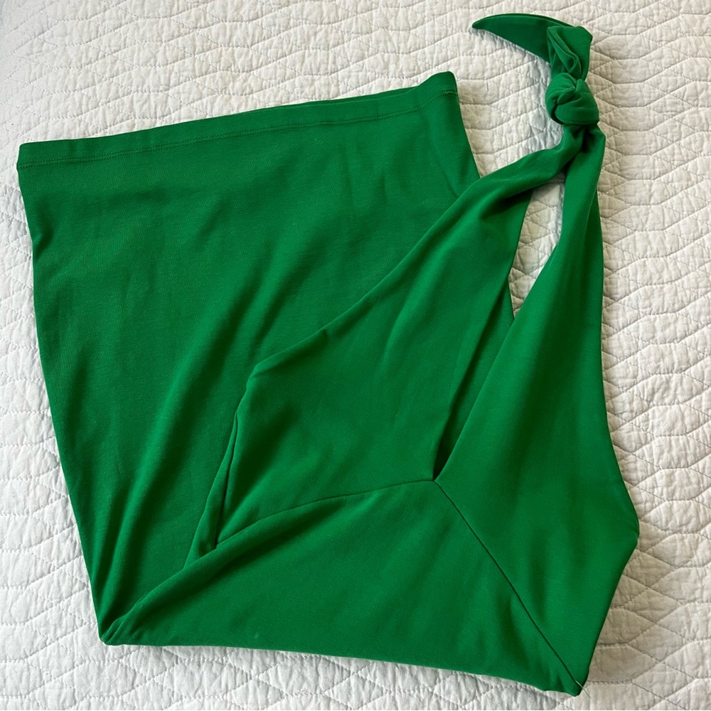 Zara Green Halter Mini Dress